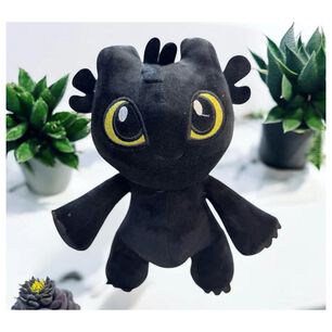 Juguete Peluche Chimuelo Bebe 25cm Negro Infantil