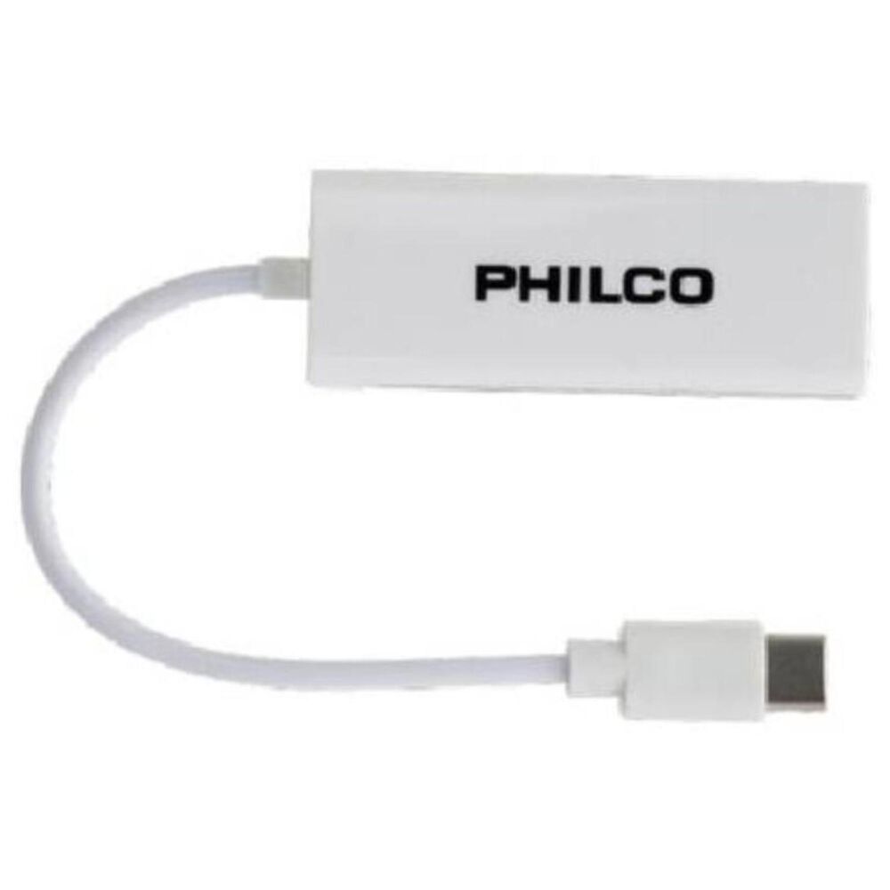 Adaptador De Red Rj45 A Usb 3.1 Tipo C Blanco image number 0.0