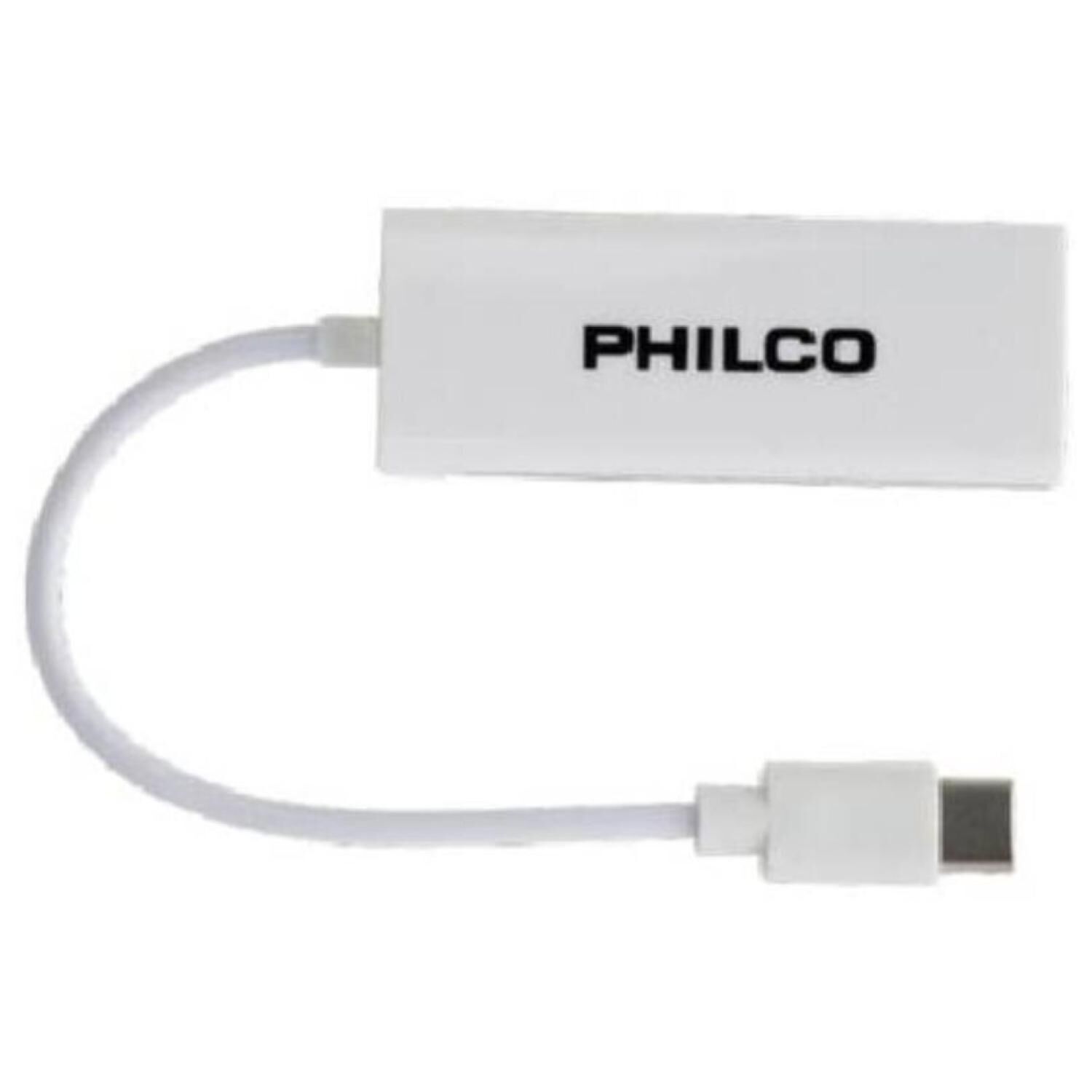 Adaptador De Red Rj45 A Usb 3.1 Tipo C Blanco image number 0.0