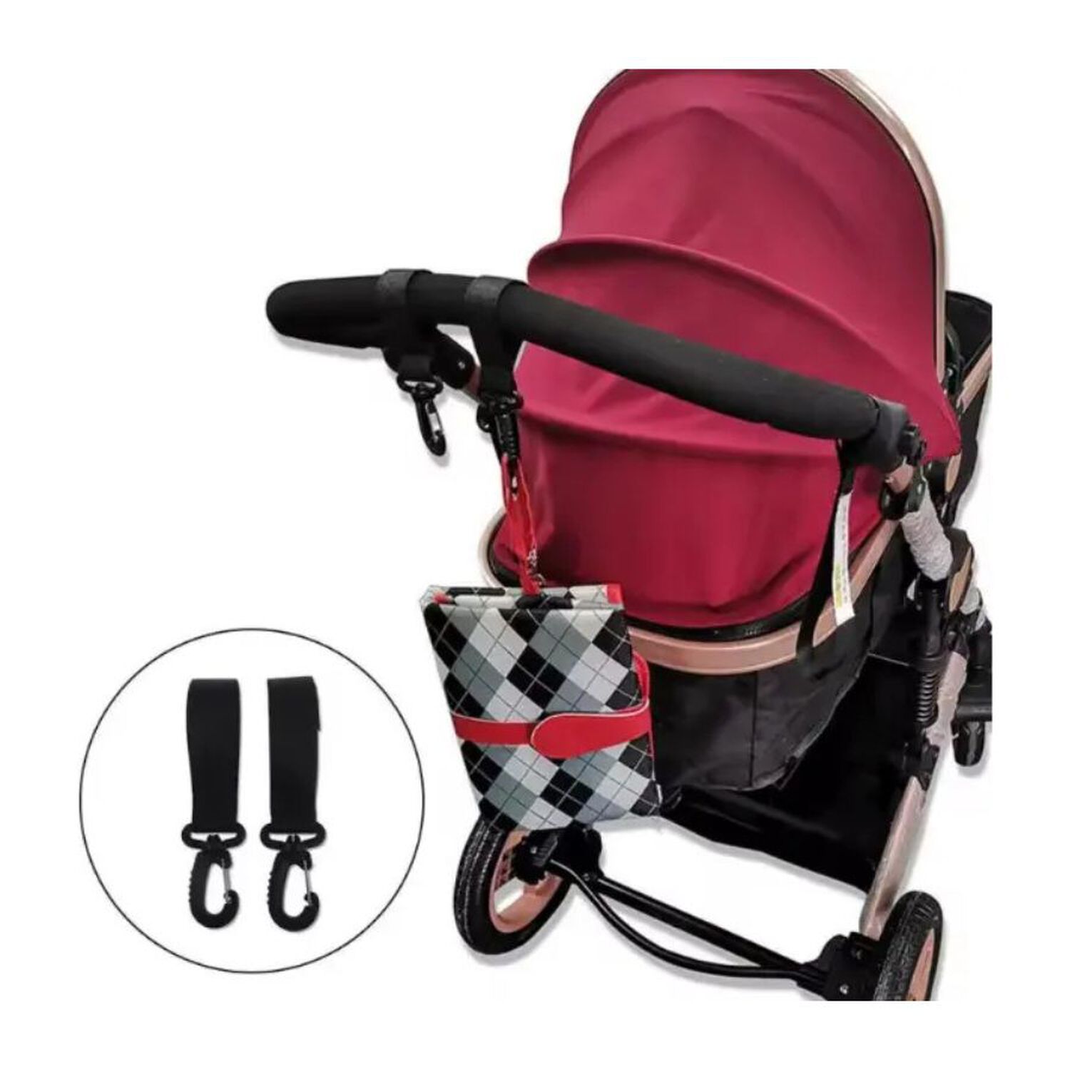 Ganchos Para Coche 2 Piezas Accesorios Para Coche Bebe image number 2.0