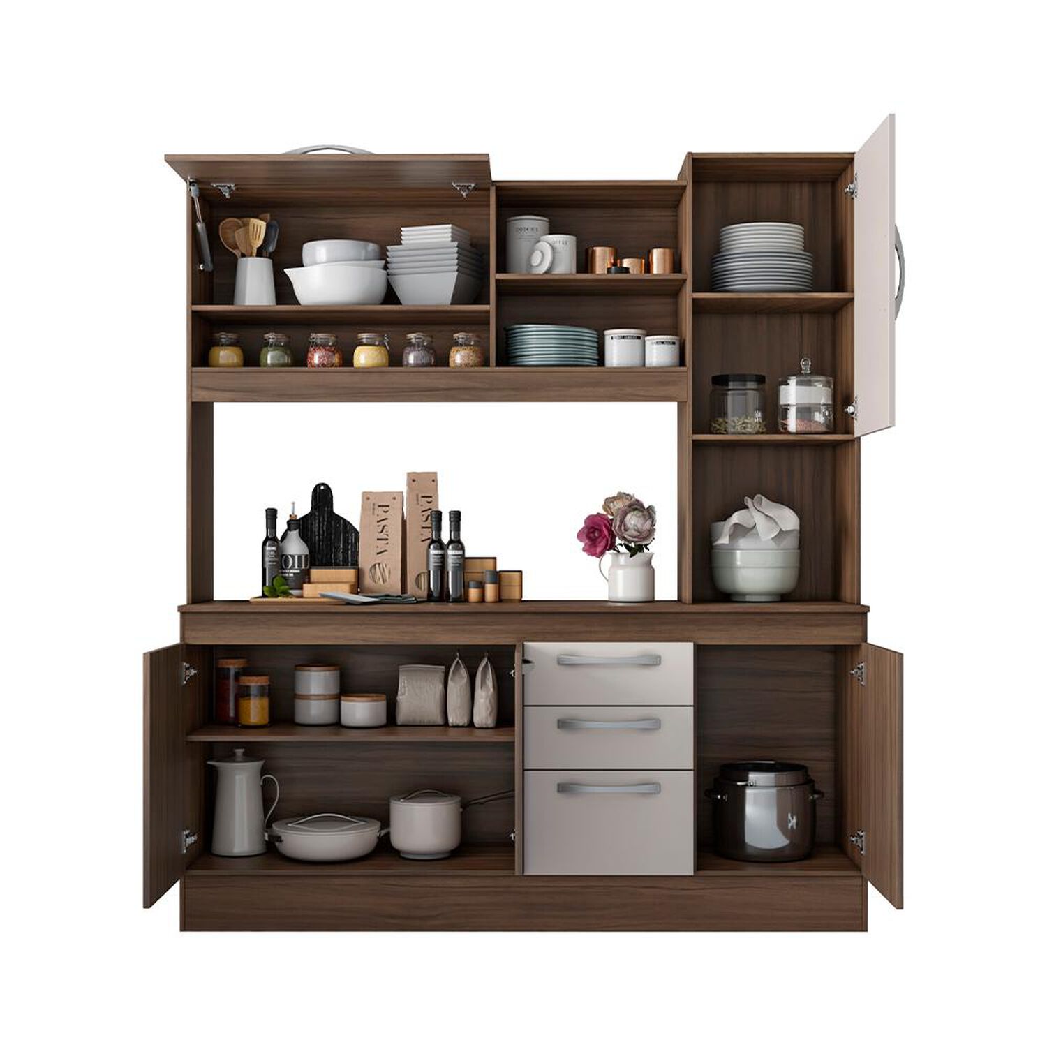 Mueble De Cocina Home Mobili Kit Cocina Kira / 5 Puerta(s) / 3 Caj&oacute;n(es) image number 3.0