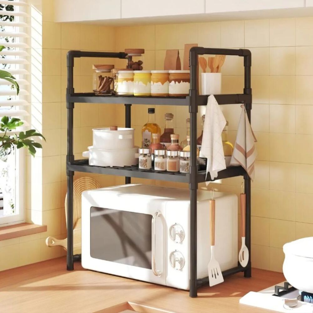 Rack Organizador Multiusos 3 Niveles Plástico Resistente image number 2.0