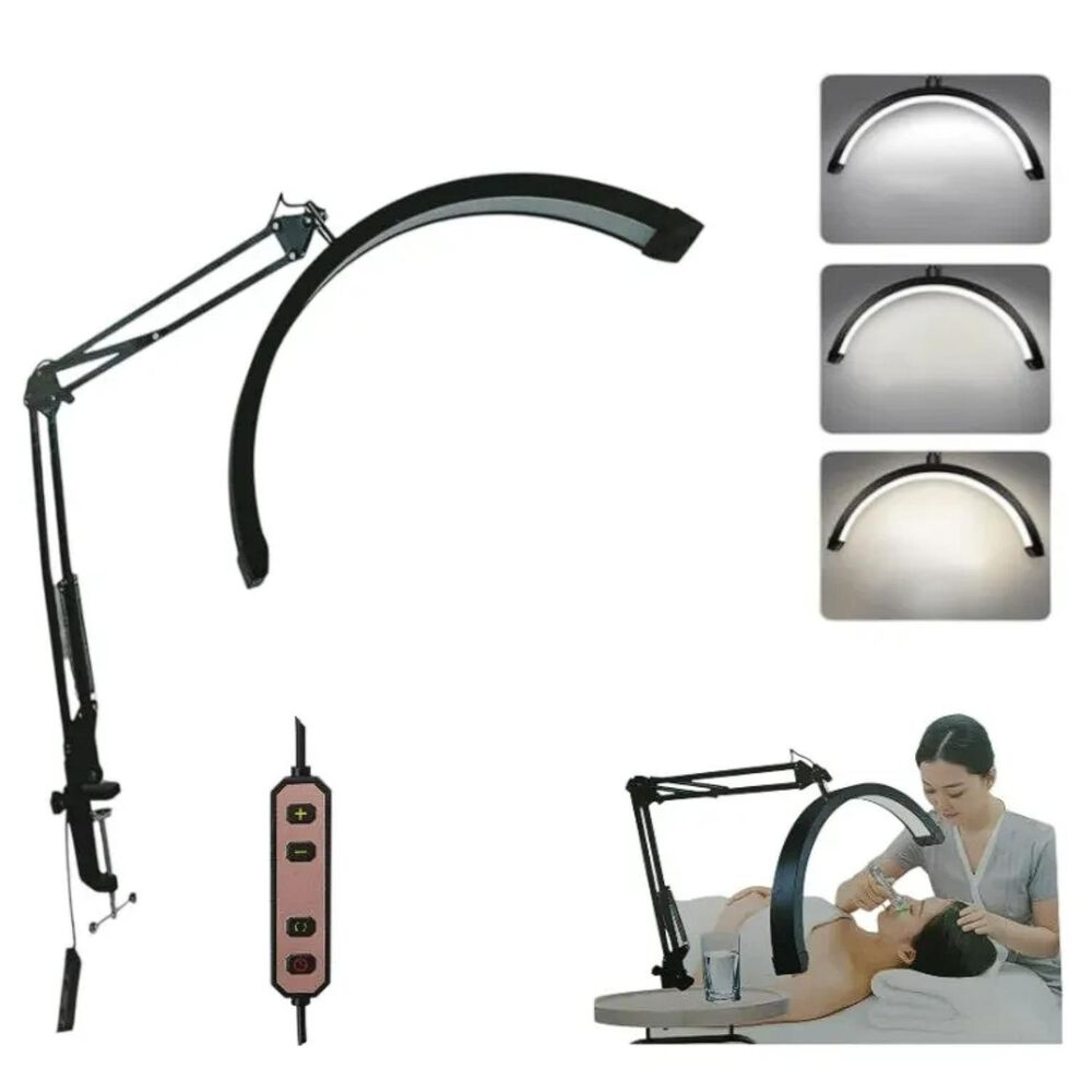 Lampara Ajustable Articulada Para Manicurista Pestañas Cara image number 2.0