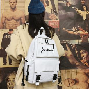 Bolso Mochila Coreana Casual Juvenil Diario Escolar