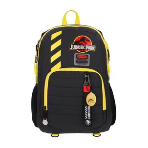 Mochila Juvenil Jurassic Park Negra Bp150a