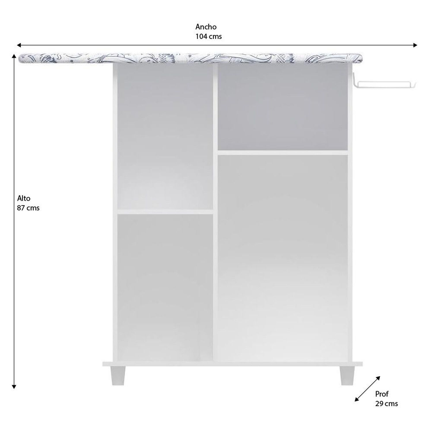 Mueble de Planchado Casaideal Fez / 1 Puerta image number 1.0