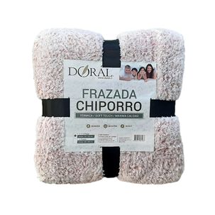 Frazada Chiporro Two Tones 1.5 Plazas Colores Claros - Ps