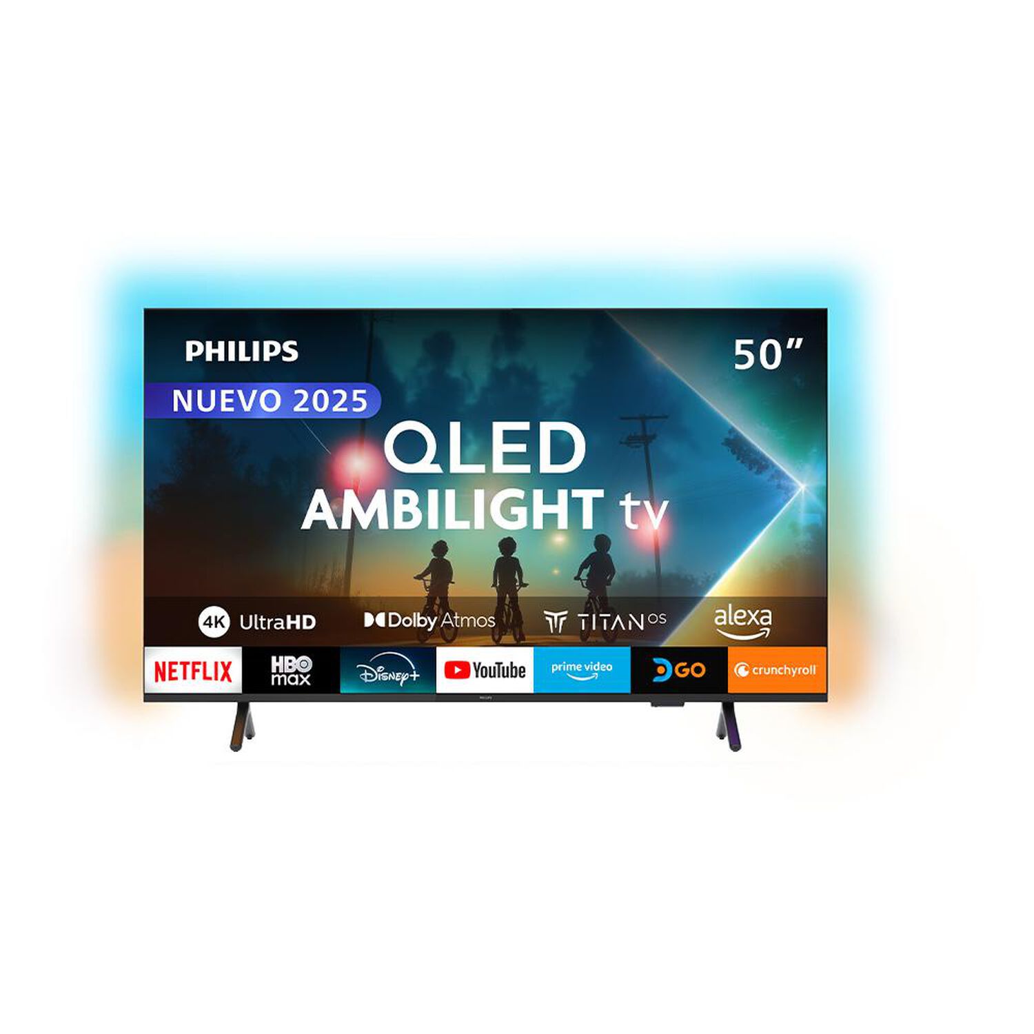 Qled 50" Philips 50PUD8250 / Ultra HD 4K / Smart TV image number 0.0