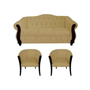 Juego De Living Elegant Detail Orlando / 5 Cuerpos