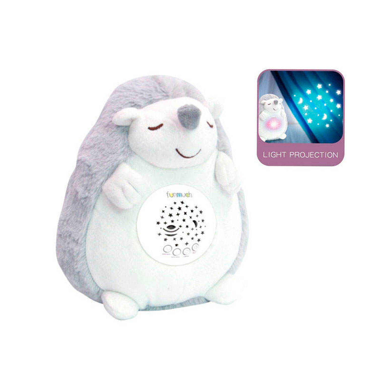 Erizo De Peluche Con Proyector De M&uacute;sica Y Luz image number 4.0
