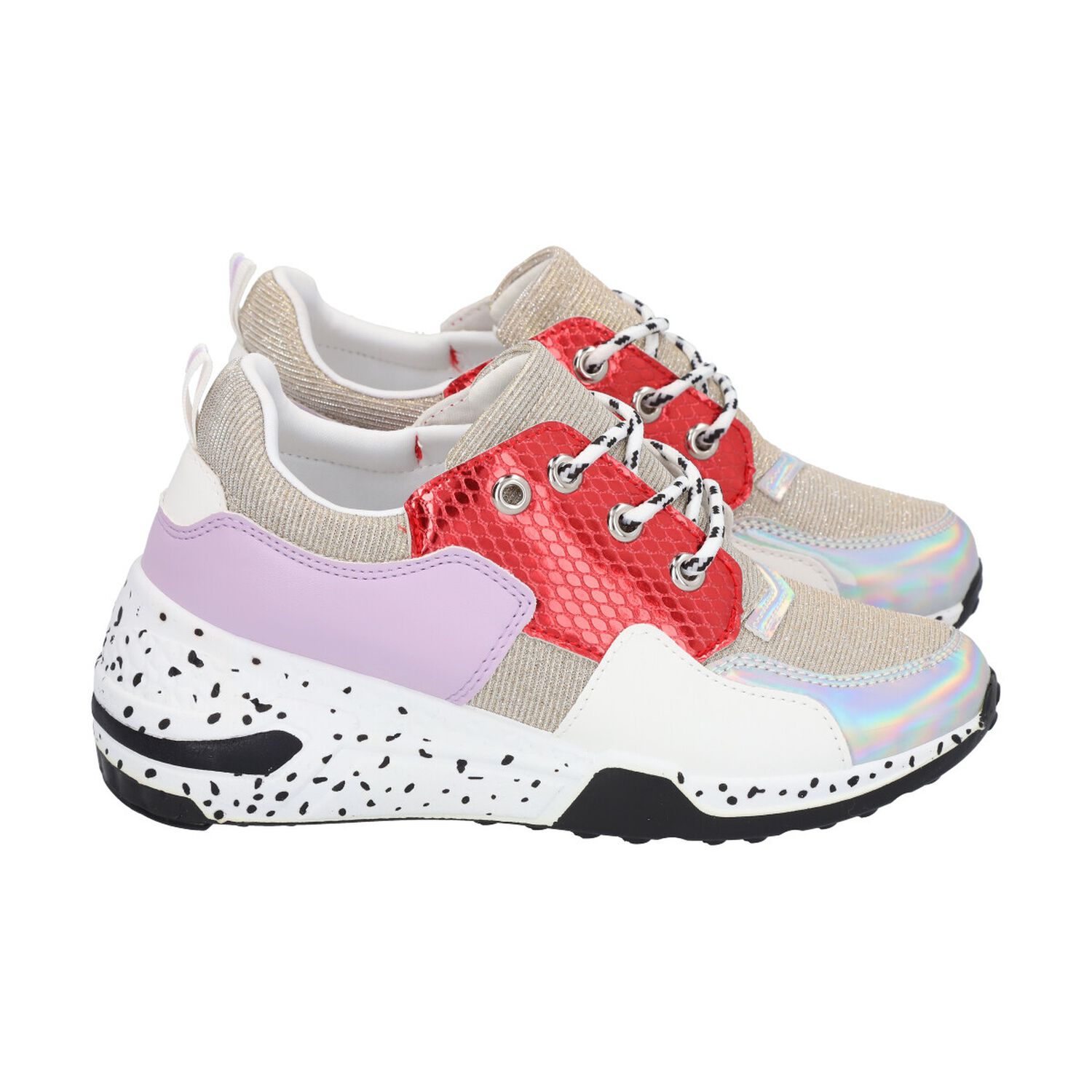 Zapatilla Urbana Mujer Rojo Sun 69 Police image number 2.0