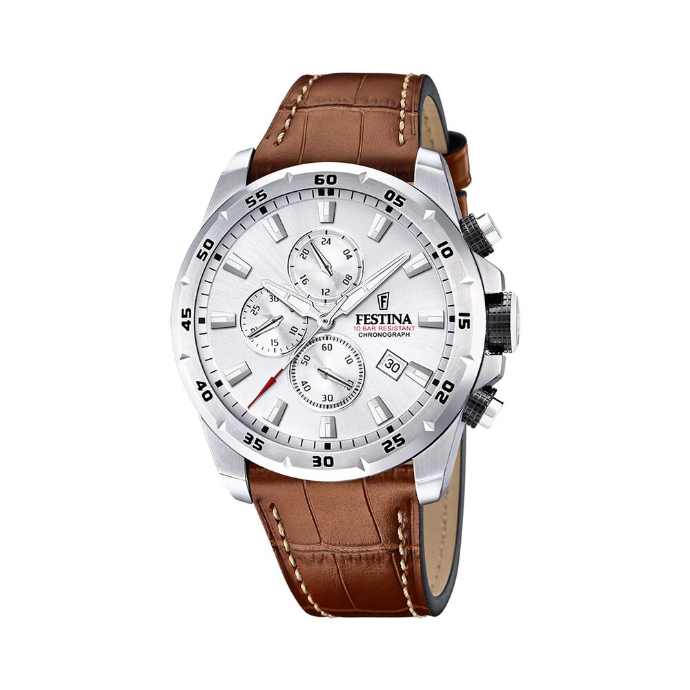 Reloj F20692/1 Festina Plateado Hombre Timeless Chronograph image number 0.0