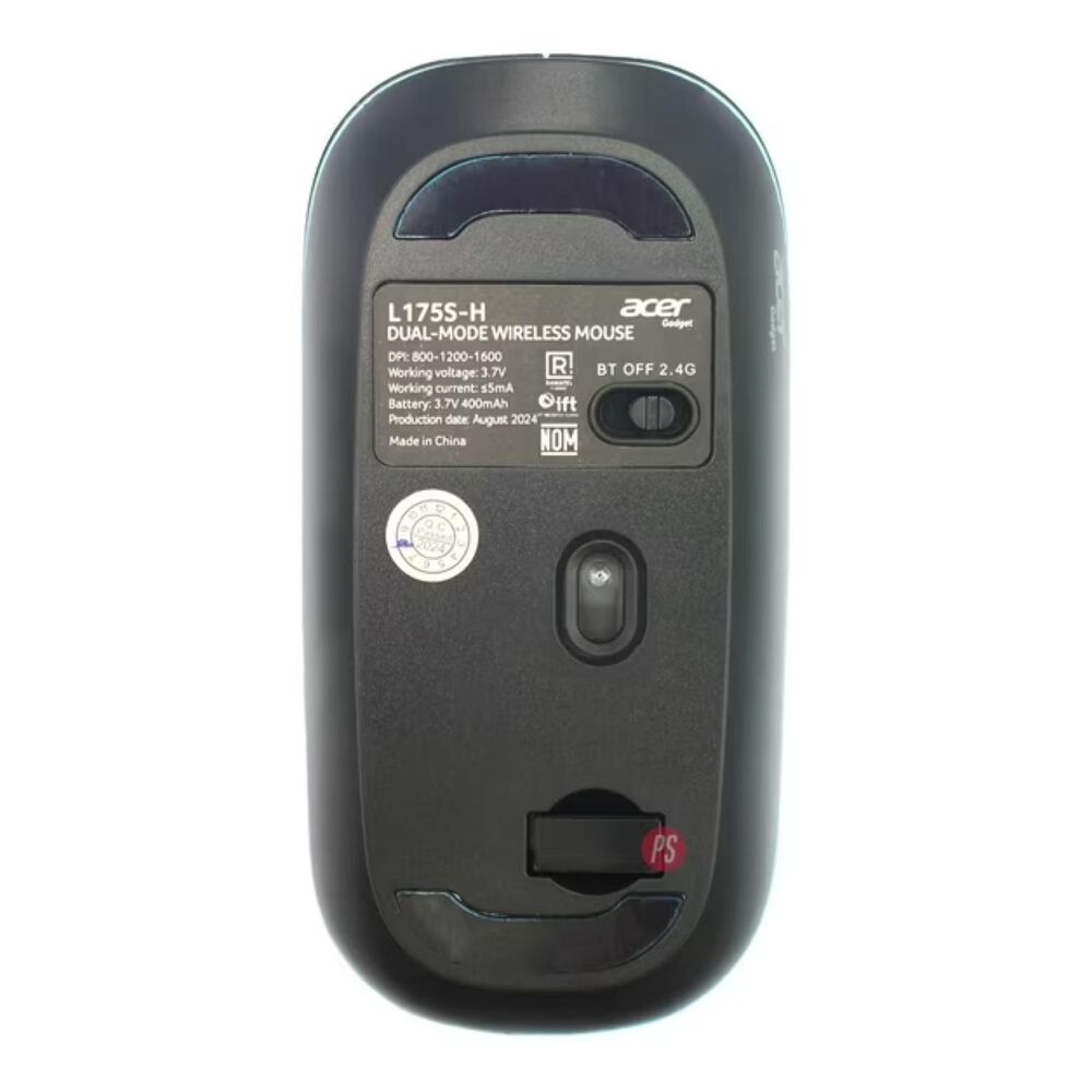 Mouse Inalambrico Doble Usb 5 Botones 1600dpi L175s-h image number 1.0