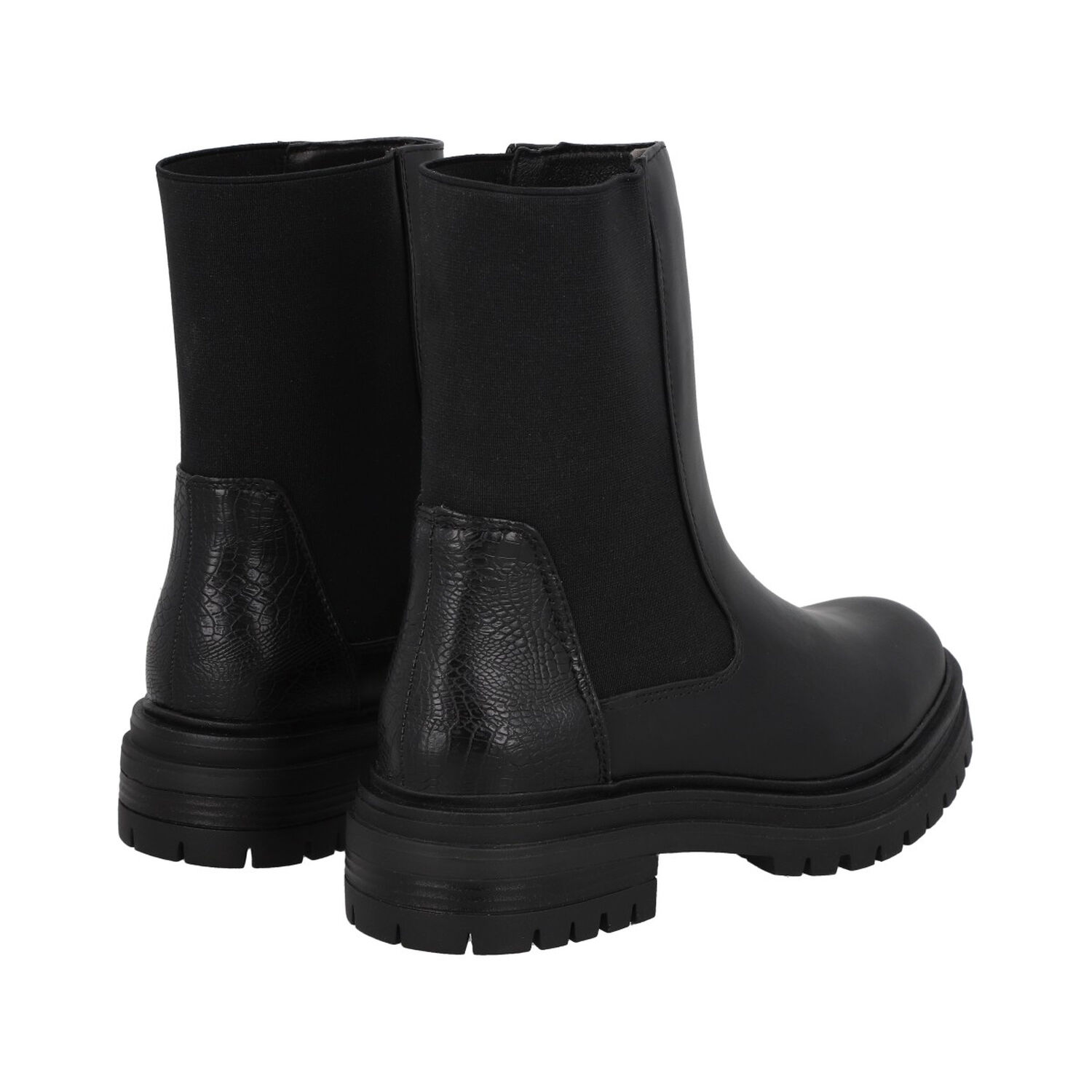 Botin Mujer Negro Plataforma Tasi Police image number 4.0