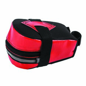 Bolso Sillin Impermeable Rojo Para Bicicleta