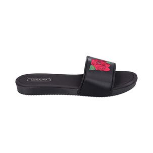 Sandalia Flower Negro Grendha