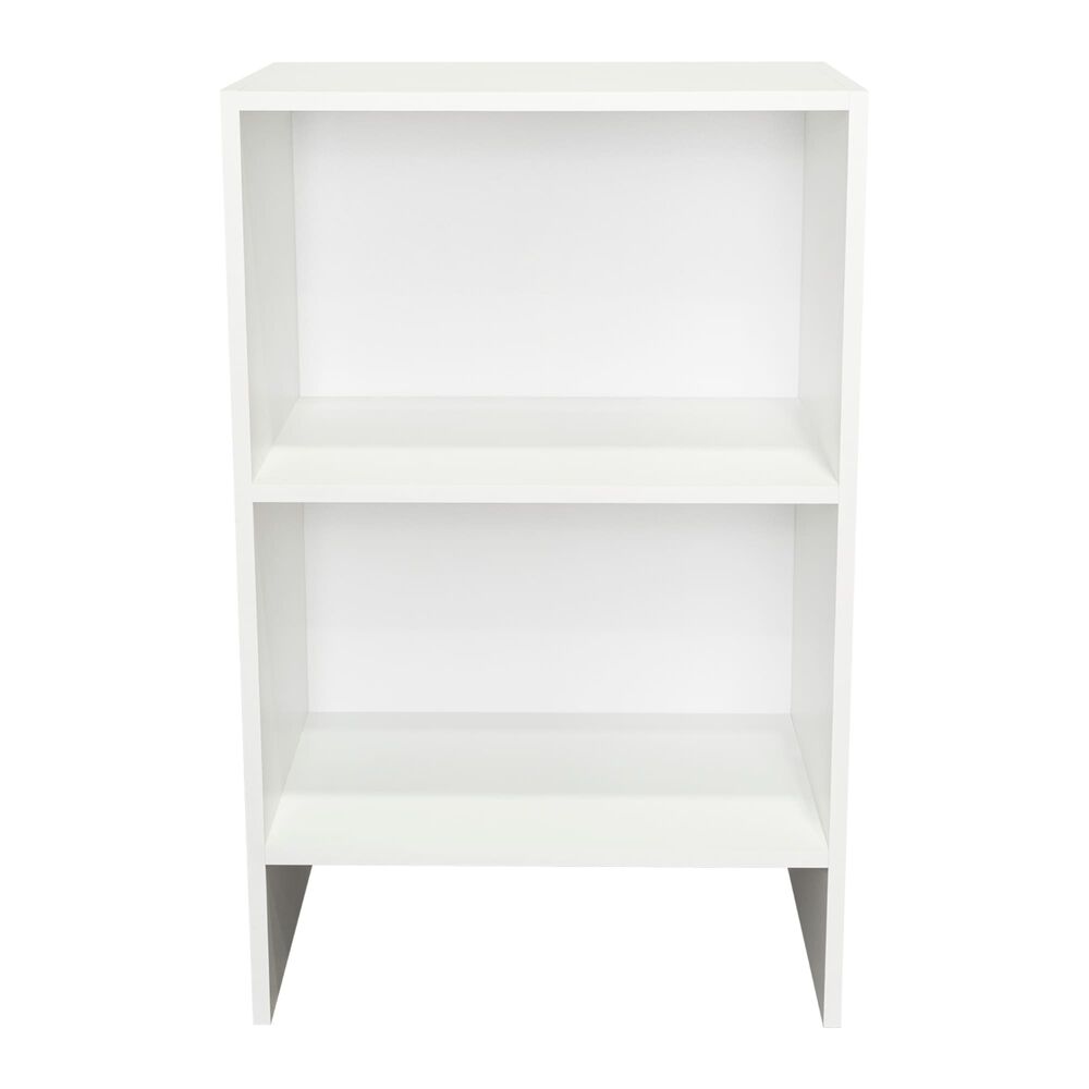 Librero Bajo Fm 2 Repisas 80x50x30,3 Cm Blanco image number 1.0
