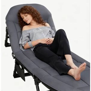 Cama Campa&ntilde;a Outdoor Plegable Acolchado