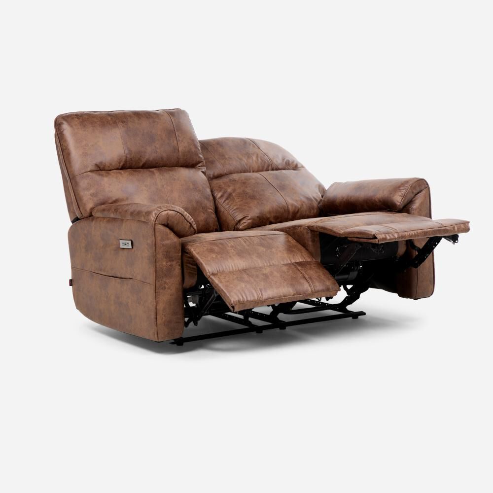 Sof&aacute;&nbsp;reclinable Rosen Tolosa Electrico / 2 Cuerpos image number 2.0
