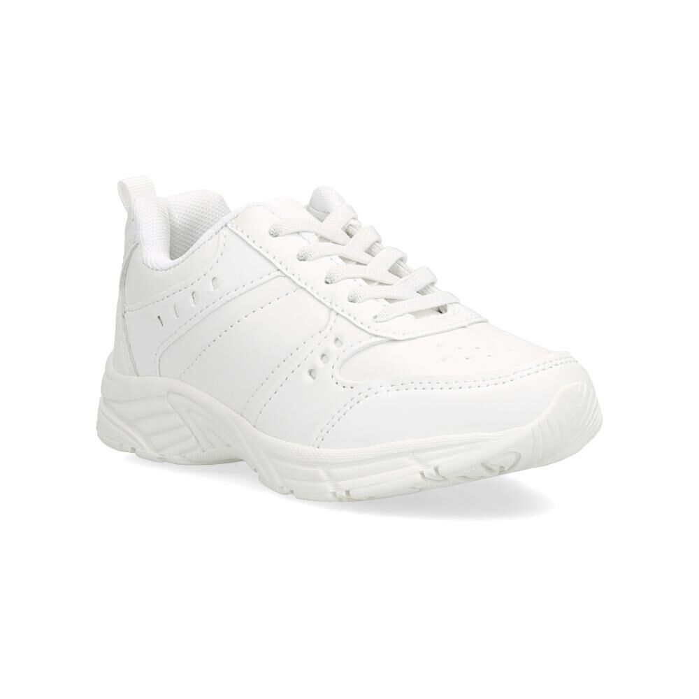 Zapatilla Escolar Legal Street Unisex Blanco image number 0.0