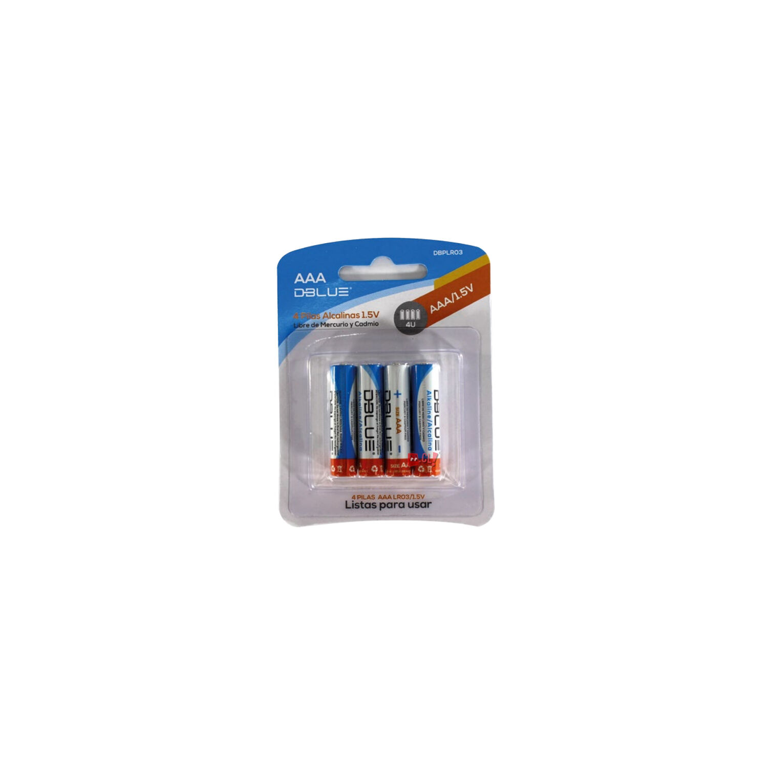 Pack 4 Pilas Alcalinas Aaa - Ps image number 1.0