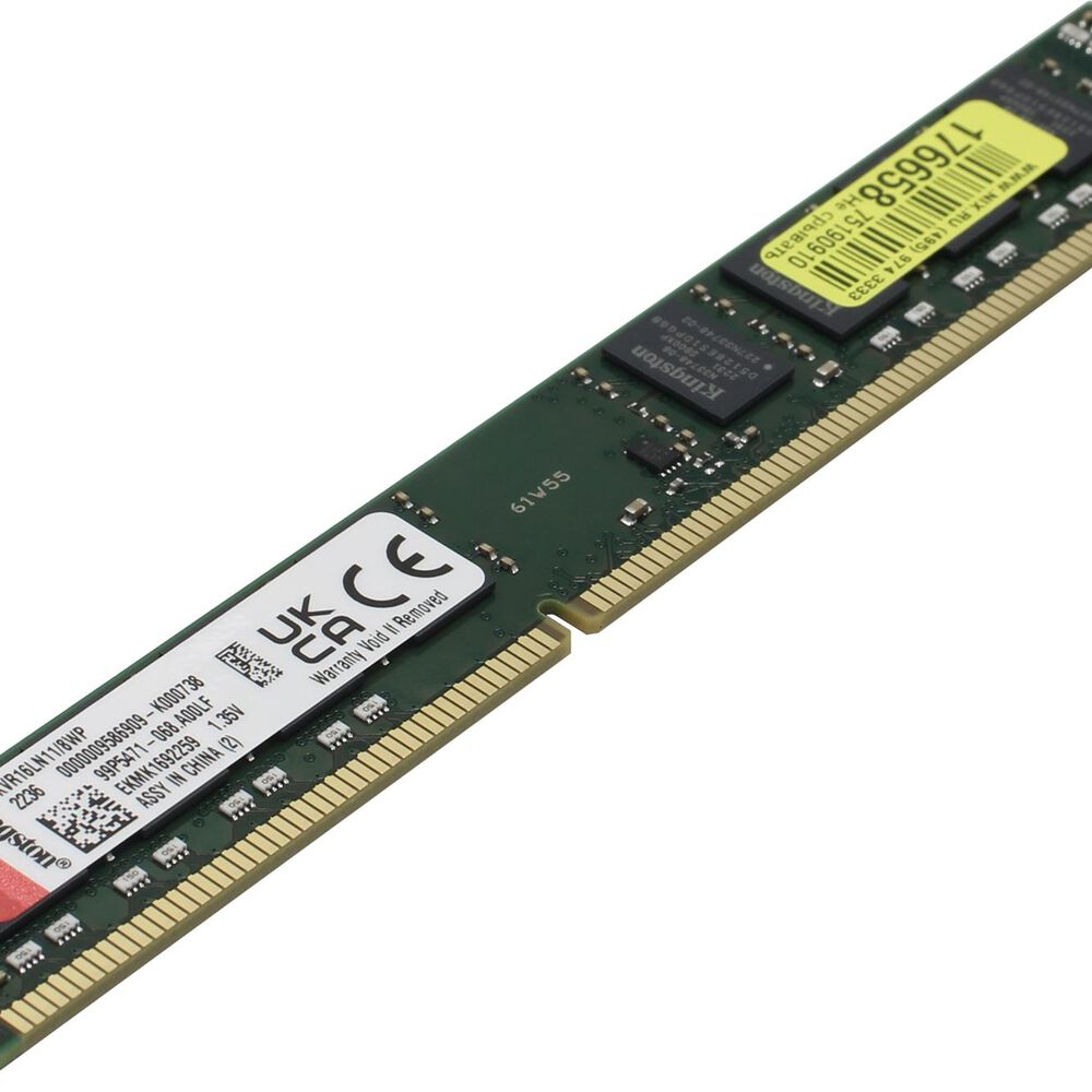 Memoria Ram Kingston 8gb Ddr3l Sdram 1600 Mhz Sin Búfer image number 2.0