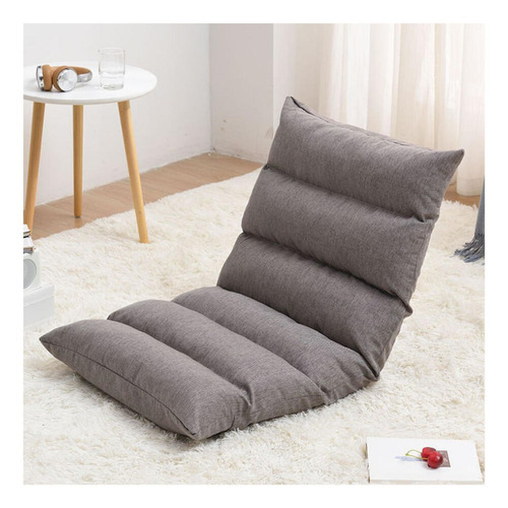 Cojín Puf Sofá Reclinable - Gris image number 4.0