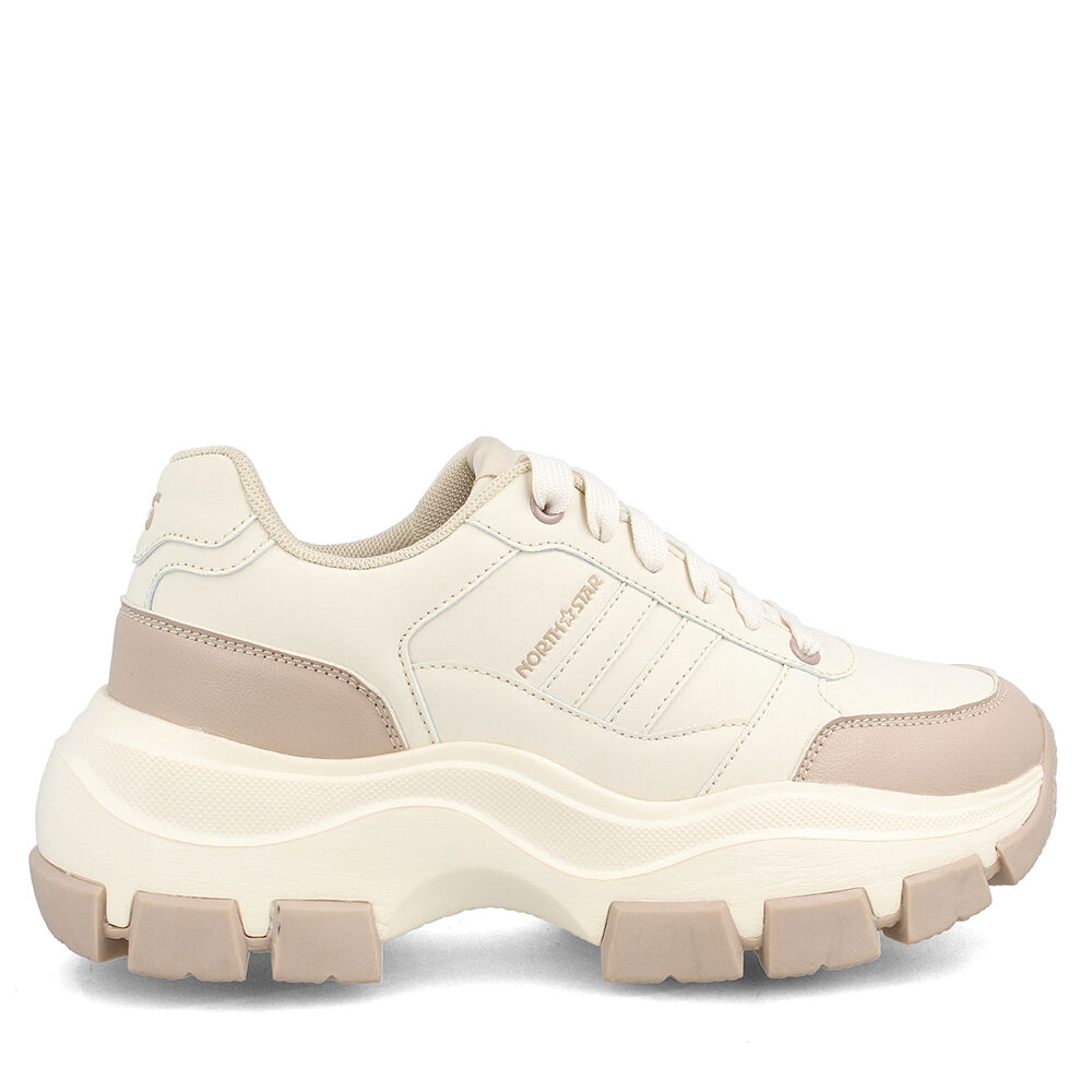 Zapatilla Mujer North Star Boor Beige image number 4.0