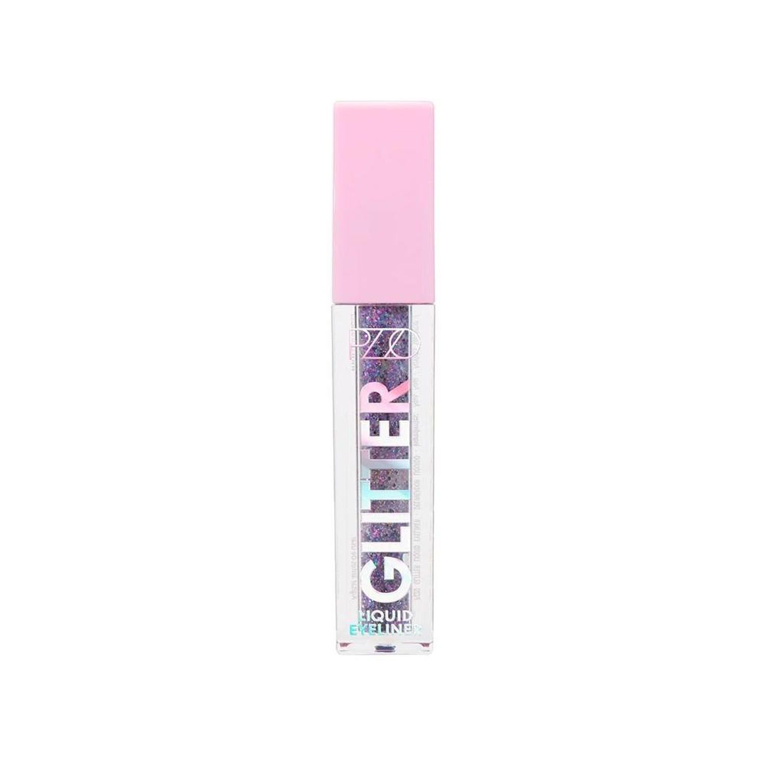 Glitter Liquid Eyeliner Purple Move Glow Fest Petrizzio image number 1.0