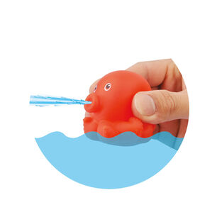 Juego De Pesca Con Red Tibur&oacute;n Y Animalitos De Silicona Cambia Color