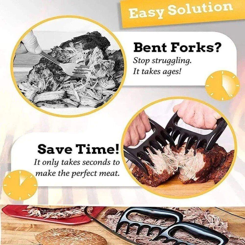 Separador Tenedor Multiusos Tipo Garras De Oso Para Carnes image number 2.0