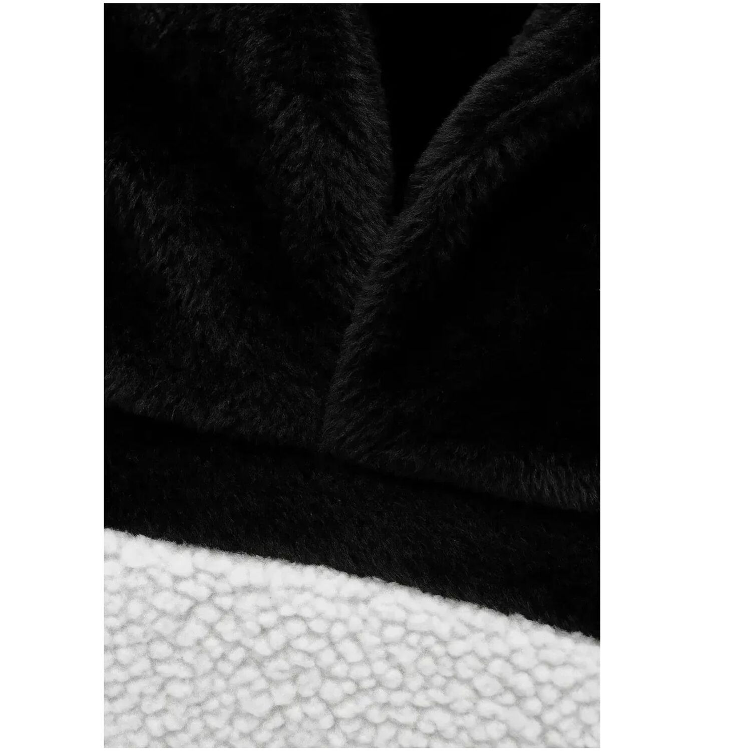 Poleron Sherpa Con Capucha Chiporro Invierno Unisex image number 3.0