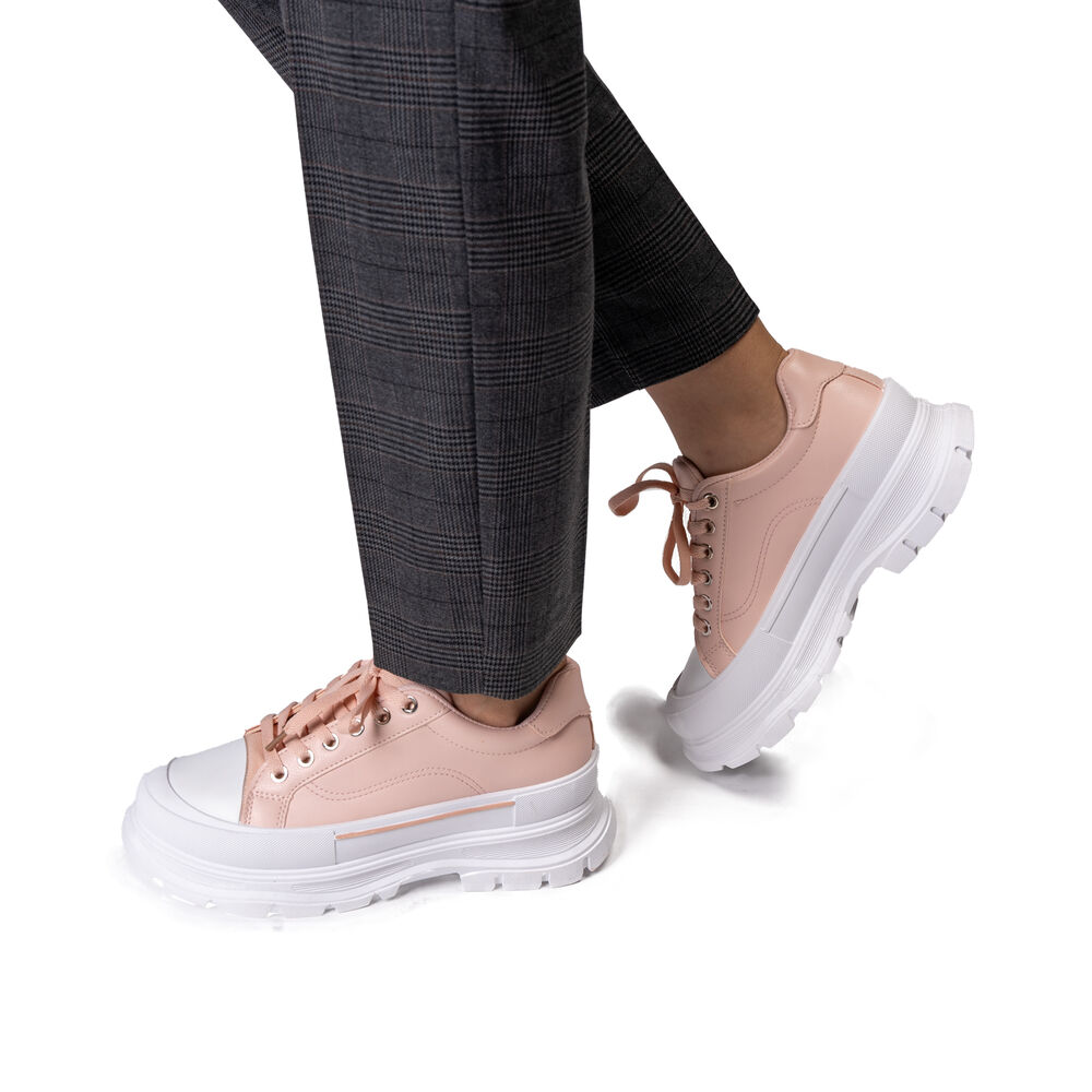Zapatilla Mujer Rosado Nevan Chinitown image number 1.0