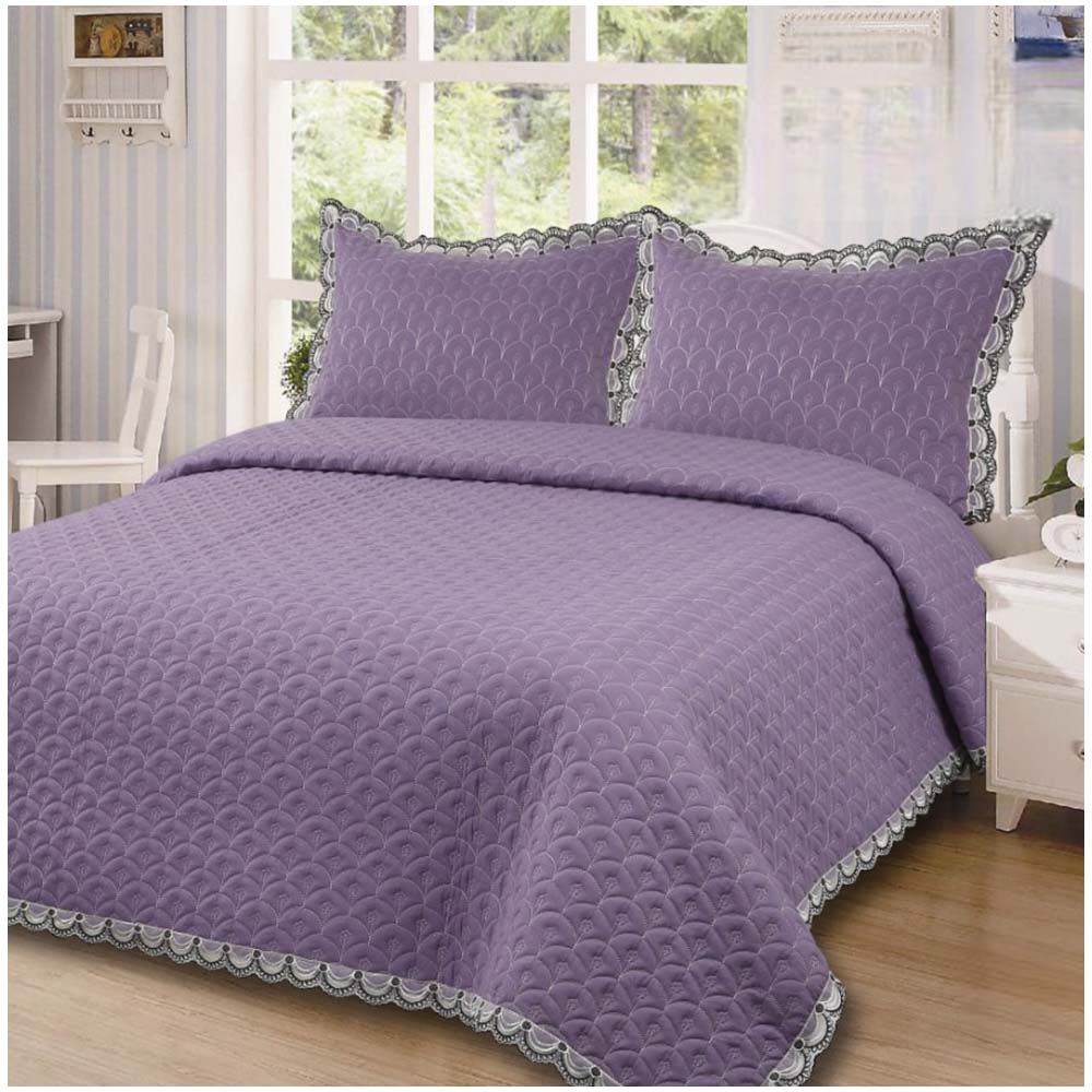 Cubrecama Tipo Quilt Bordado 2 Plazas-05 image number 1.0