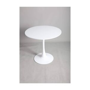 Mesa Tulip Redonda 80 Cm Di&aacute;metro Blanca