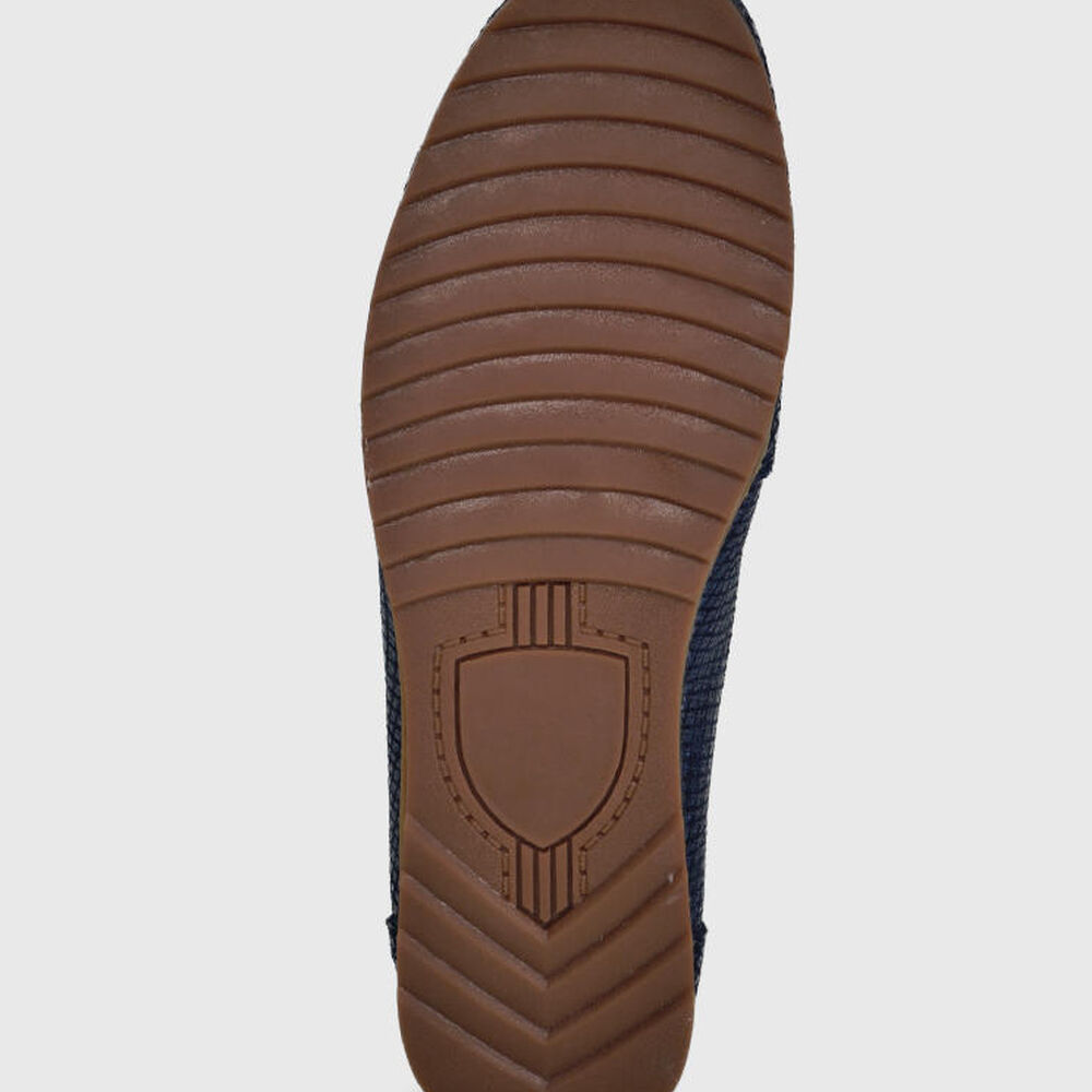 Mocasín Cuero Ethel Azul image number 6.0