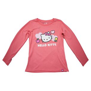 Polera Ml Con Estampado Con Técnica Hello Kitty