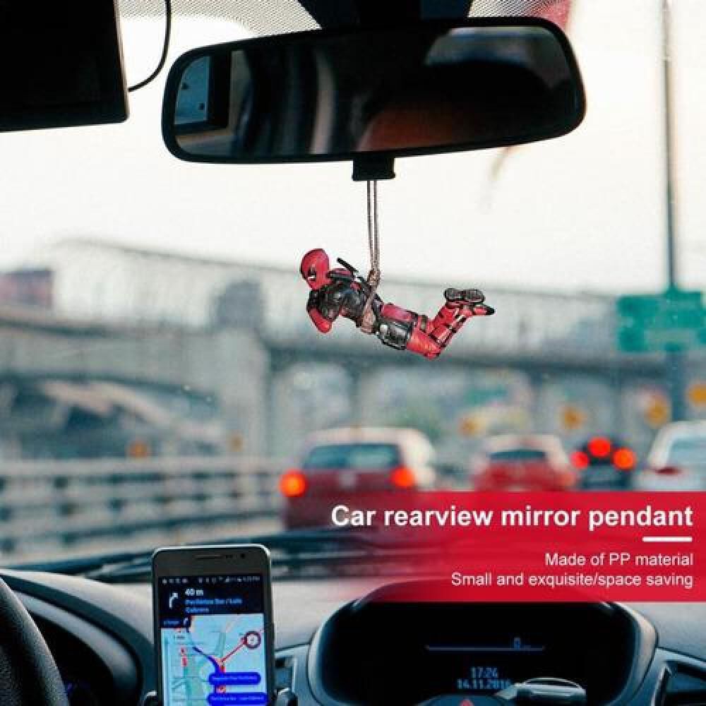 Adorno Colgante Deadpool 2 Decoracion Hogar O Automovil image number 2.0