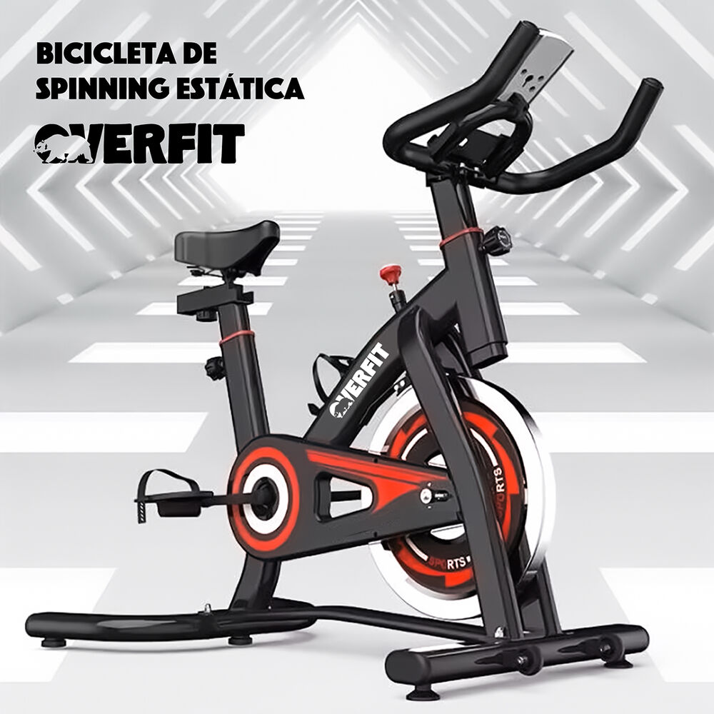 Bicicleta De Spinning Pro Overfit Estática Fitness Gym image number 7.0