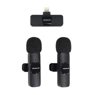 Micr&oacute;fonos Lavalier Inal&aacute;mbricos Conector Lightning - Ps