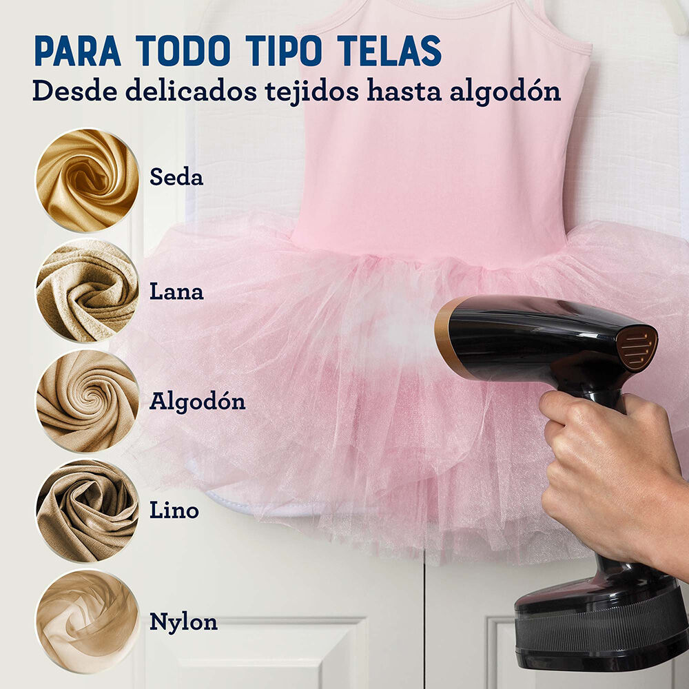 Plancha A Vapor Vertical De Mano Plegable Oster Negro Gcstfs300 image number 5.0