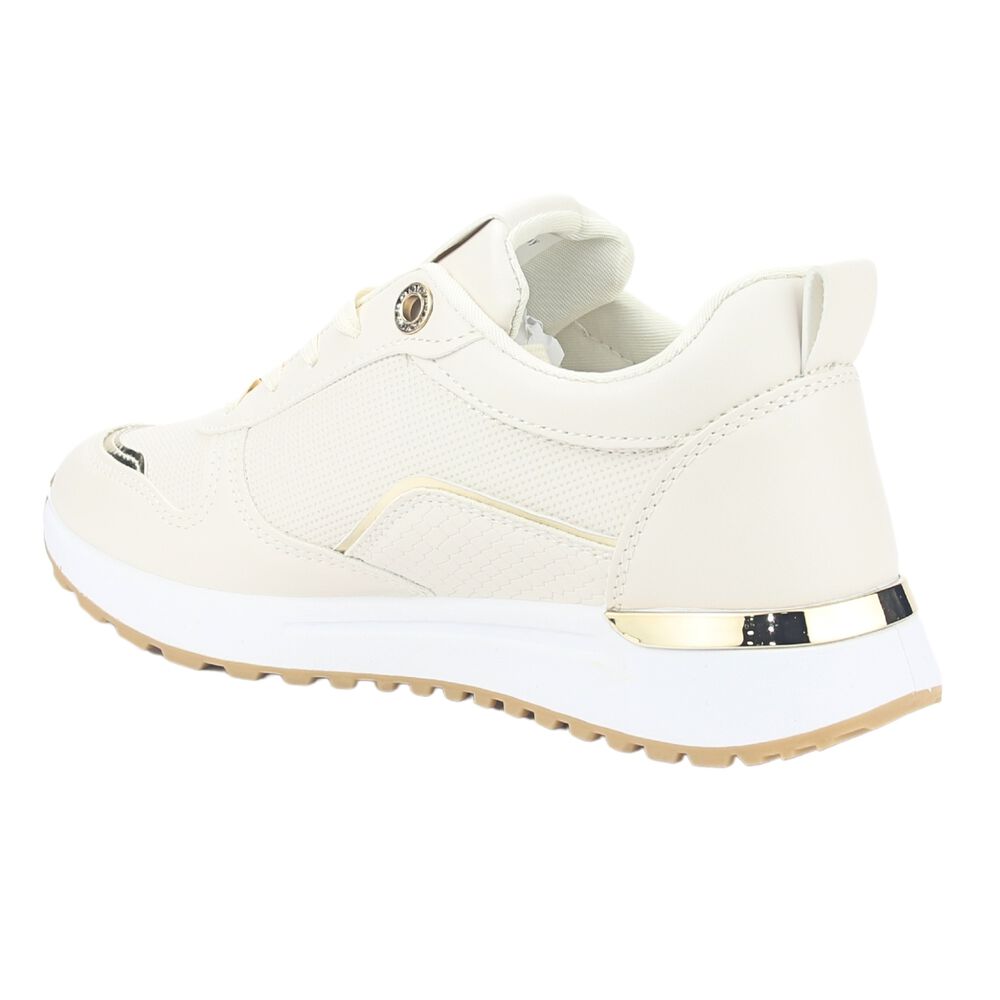 Zapatilla Chalada Mujer Fly-1 Beige Urbano image number 3.0