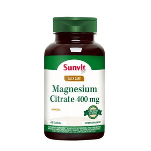 Magnesio Citrato 400mg 60 Tabletas