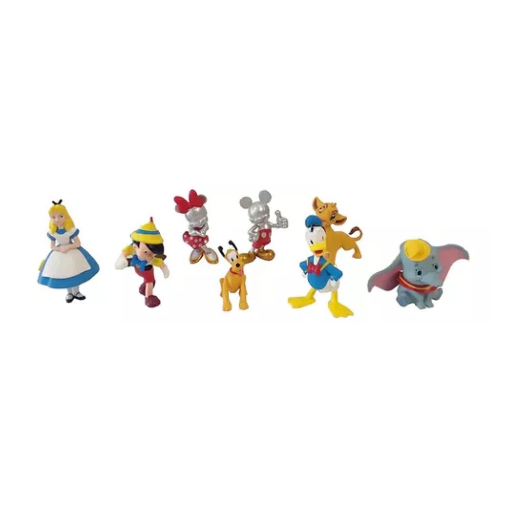 Juguete Set 8 Figuras Disney Clasicas 100 Años Infantil image number 0.0