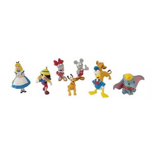 Juguete Set 8 Figuras Disney Clasicas 100 A&ntilde;os Infantil