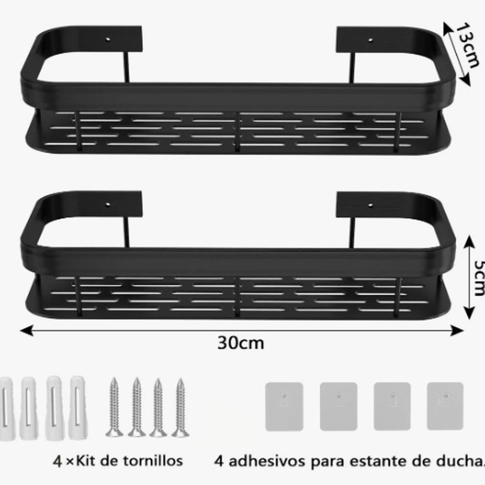 Set Repisas Ducha image number 2.0