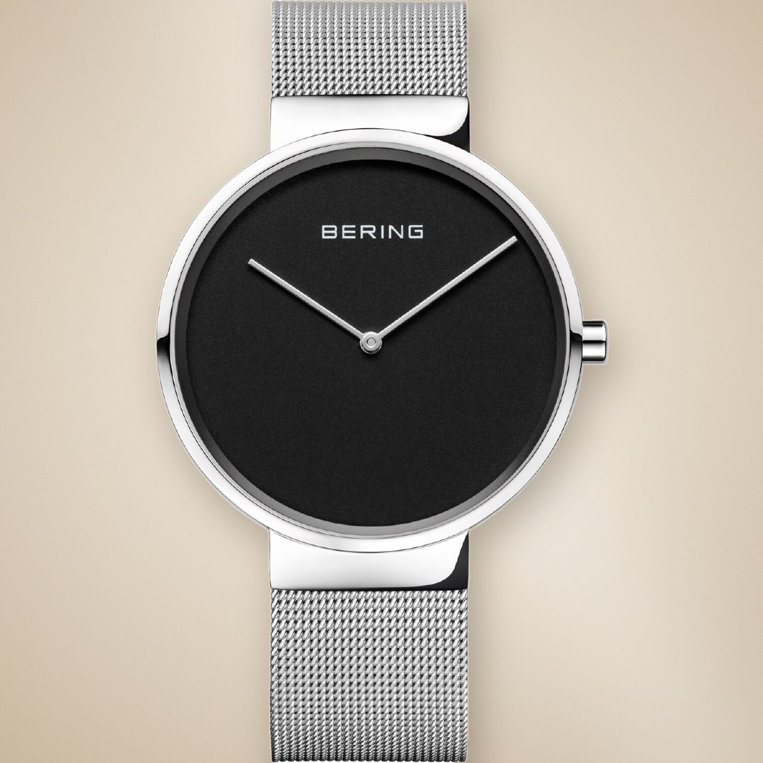 Reloj An&aacute;logo Unisex Bering Plateado 14539-002 image number 2.0