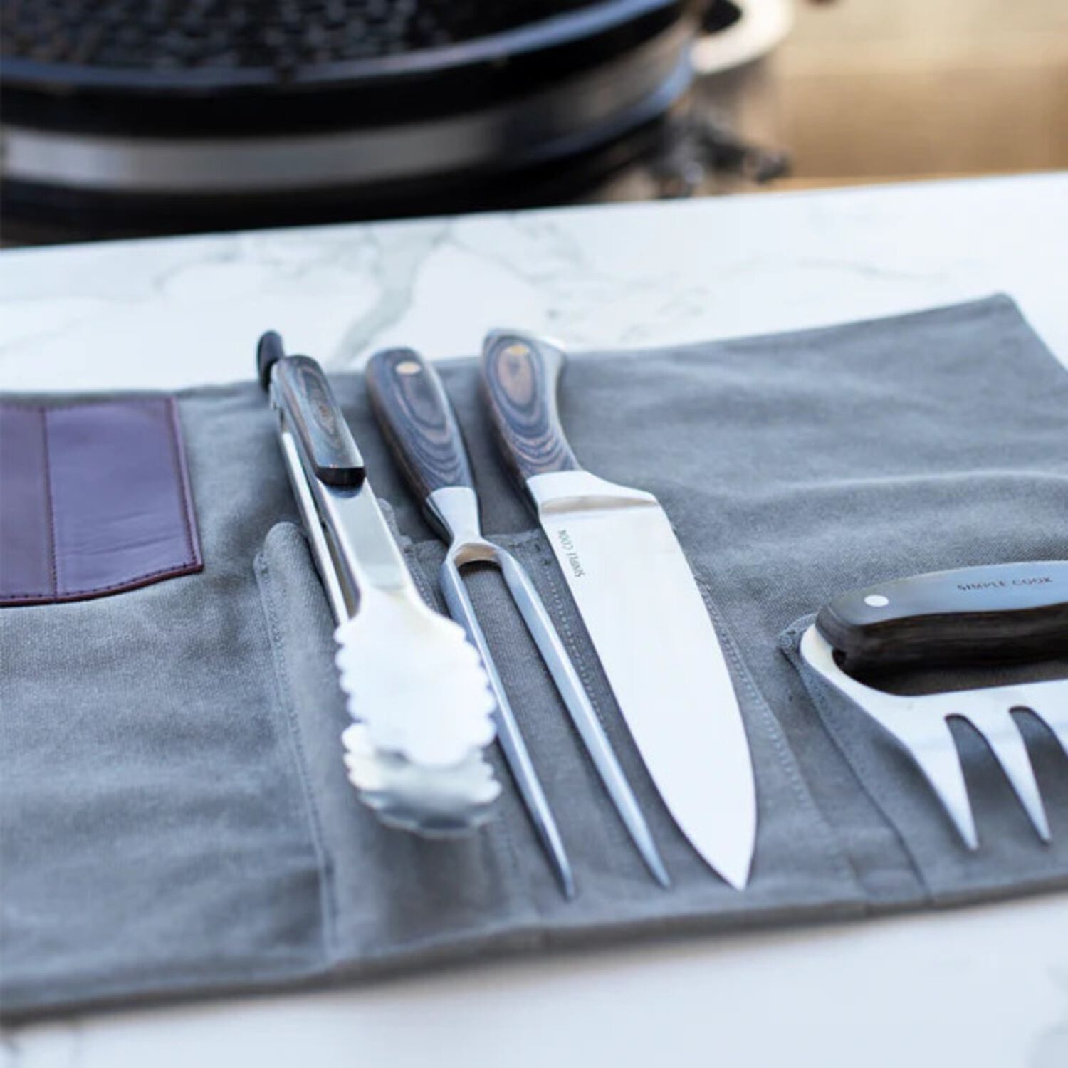 Set Estuche Accesorios Bbq Simplecook image number 4.0
