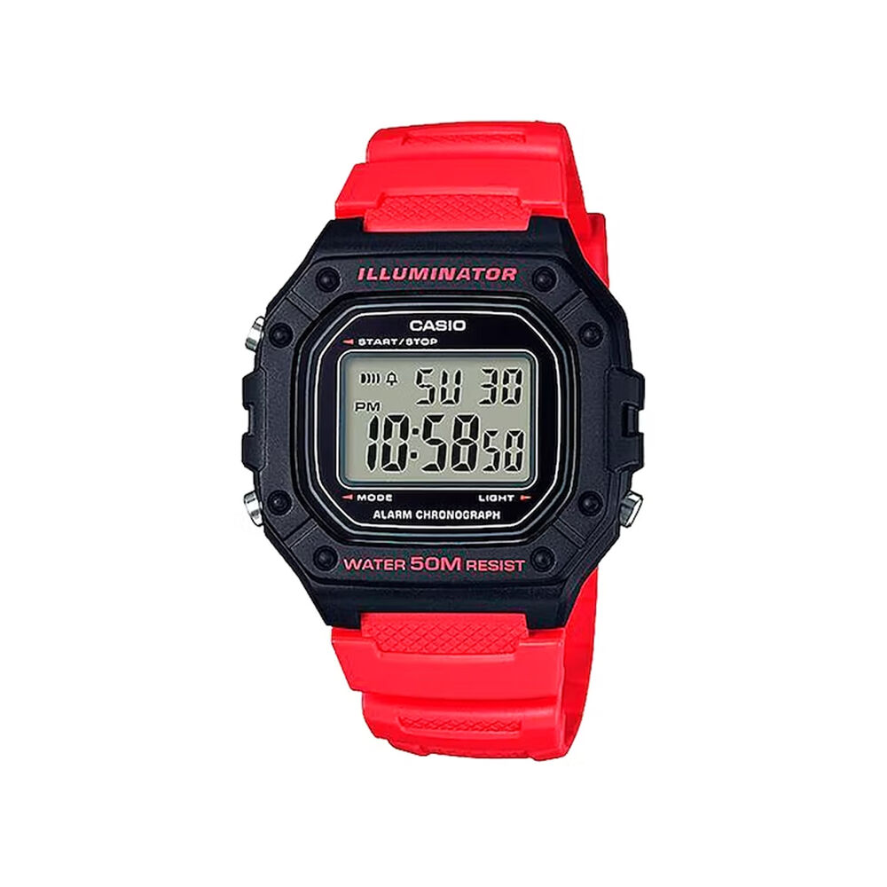 Reloj Casio Digital Varon W-218h-4bv image number 0.0