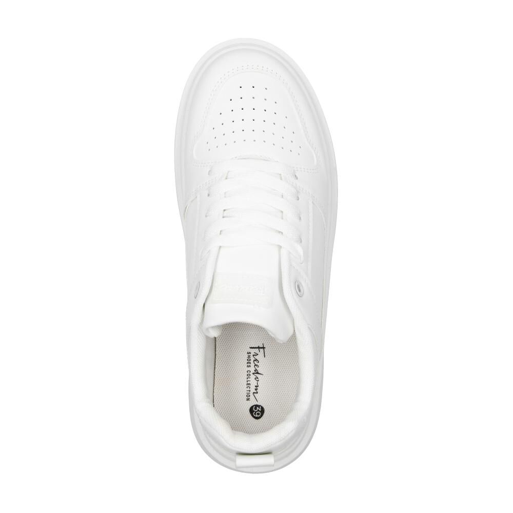Zapatilla Urbana Mujer Freedom White image number 4.0